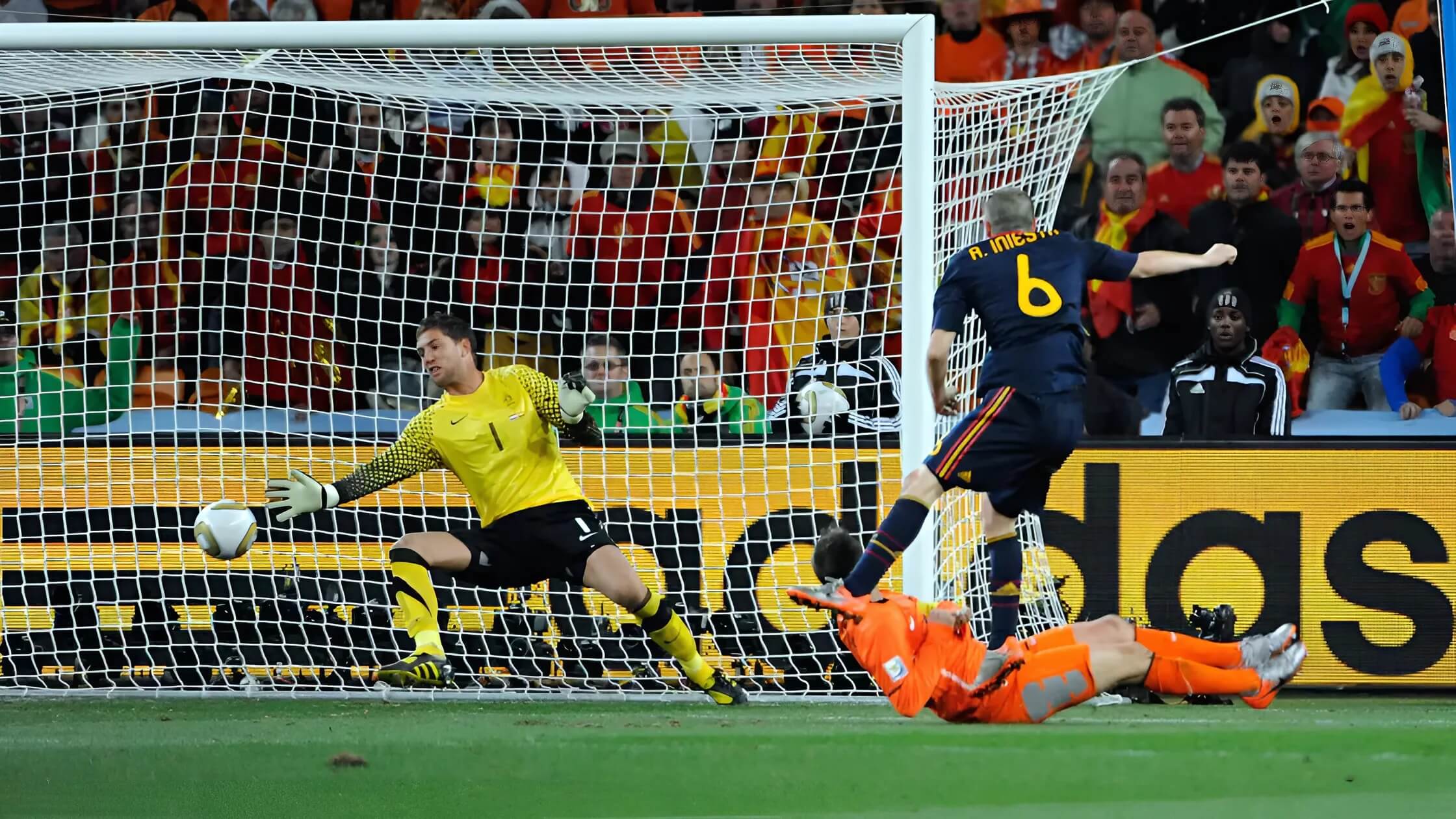 Iniesta’s Last-Minute Winner (2010)