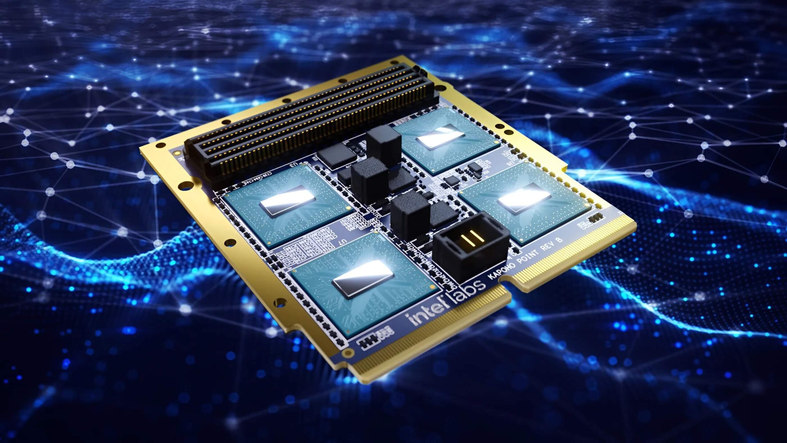 Intel Loihi neuromorphic chip"
