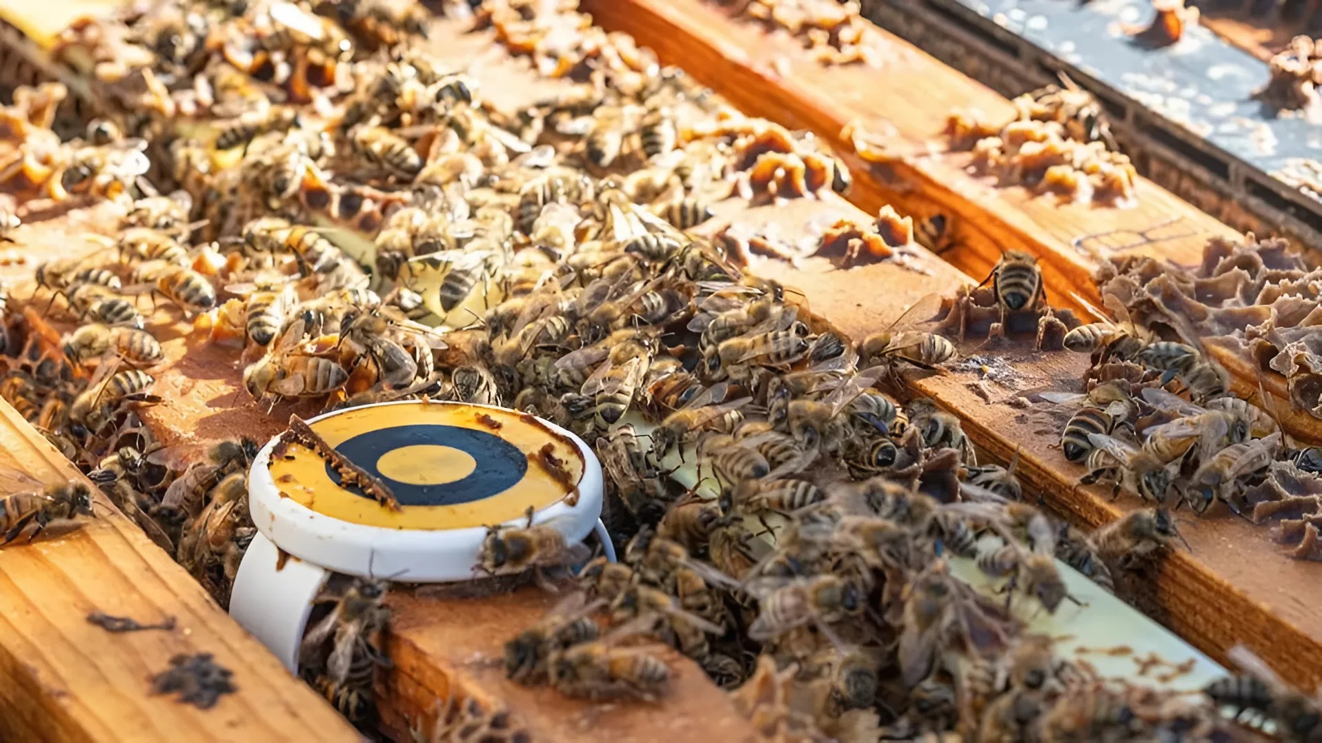 Urban beekeeping with AI-monitored smart hive technology