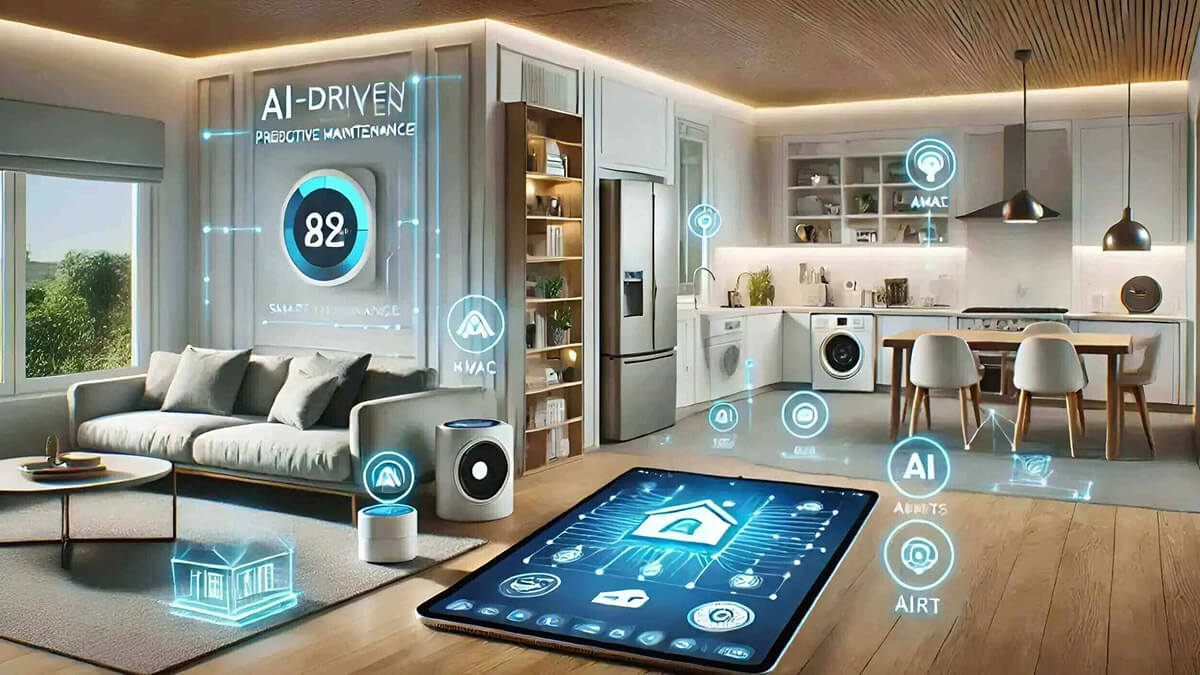 Luxury home design incorporating AI technology for 2025