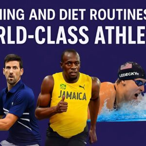 Training and Diet Routines of World-Class Athletes